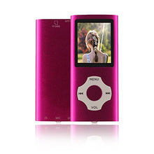 Carica l'immagine nel visualizzatore di Gallery, Ueleknight MP3/ MP4 Player con Scheda Micro SD da 16 GB,Lettore Musicale Pink