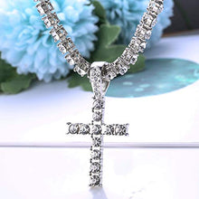 Carica l&#39;immagine nel visualizzatore di Gallery, Milacolato Iced out Pendente a Catena per Uomo Placcato in Platino 18K... - Ilgrandebazar
