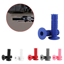 Carica l&#39;immagine nel visualizzatore di Gallery, VGEBY Manopole Manubrio, 1 Paio Universale del Motociclo di Gomma 7/8&quot; Nero