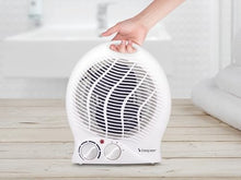 Carica l'immagine nel visualizzatore di Gallery, BEPER P203TER201 Termoventilatore da Bagno con Termostato Regolabile - Scaldino Elettrico Bagno Basso Consumo, 2000W