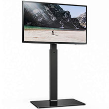 Carica l'immagine nel visualizzatore di Gallery, FITUEYES Girevole Supporto al Pavimento con Staffa per 32“ - 65” / 1 ripiano - Ilgrandebazar