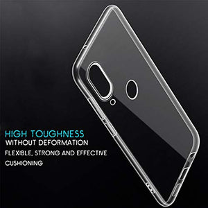 NEW'C Cover per Huawei P20 Lite, Custodia Gel Trasparente Morbida Silicone...