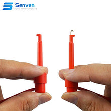 Carica l&#39;immagine nel visualizzatore di Gallery, Senven 3 set di cavi prova multimetro da 100 cm, pinza a coccodrillo a... - Ilgrandebazar