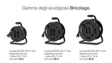 Carica l'immagine nel visualizzatore di Gallery, Vimar 0P32730 Avvolgicavo 16A 4 uscite universali 15m