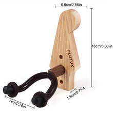 Carica l&#39;immagine nel visualizzatore di Gallery, Confezione Da 3 PlutuX Ganci Per Chitarra Gancio Muro Naturale*3 - Ilgrandebazar