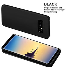 Carica l&#39;immagine nel visualizzatore di Gallery, Infreecs Cover Galaxy Note 8, Silicone Caso Black [Ultra Sottile] Anti Nero - Ilgrandebazar