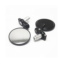 Carica l&#39;immagine nel visualizzatore di Gallery, KKmoon 22mm Black Motorcycle Round 7/8&quot;Bar End Rearview Side Specchi per... - Ilgrandebazar