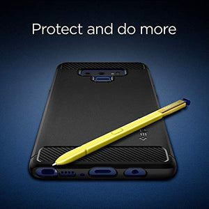 Spigen Rugged Armor Cover Galaxy Note 9, assorbimento acustico e Nero opaco - Ilgrandebazar