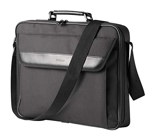 Trust Atlanta Borsa per Portatile, Fino a 17.3 Pollici, Nero 17