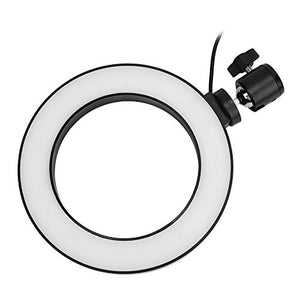 EBTOOLS Lampada da tavolo per trucco con anello fotografia, 6 pollici...