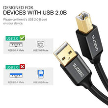 Carica l'immagine nel visualizzatore di Gallery, SUCESO Cavo Stampante USB 2.0-2M Tipo A Maschio a B 2M