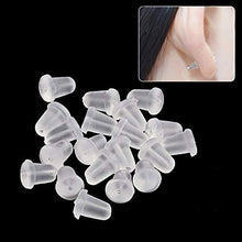 Carica l&#39;immagine nel visualizzatore di Gallery, My-Bead 5 paia chiusura per orecchini 5mm silicone perno senza allergeni... - Ilgrandebazar