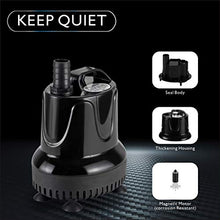 Carica l&#39;immagine nel visualizzatore di Gallery, Hygger Pompa Acqua Acquario, Sommergibile Silenziosa 1500L/H 40W
