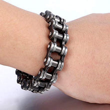 Carica l&#39;immagine nel visualizzatore di Gallery, KUSTOM FACTORY Bracciale Uomo Catena Moto - Ilgrandebazar