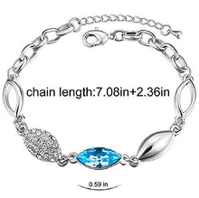 Carica l&#39;immagine nel visualizzatore di Gallery, INTVN Set di Gioielli in Cristallo, Collana Orecchini Bracciali Crystal A - Ilgrandebazar