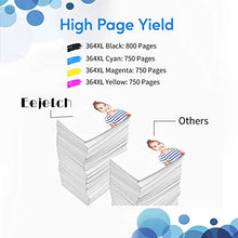 Carica l'immagine nel visualizzatore di Gallery, Eejetch Compatibile 364XL Cartuccia Sostituzione per HP 364 Cartucce...