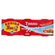 Carica l&#39;immagine nel visualizzatore di Gallery, Auriga Tonno Leggero in Olio Oliva - 180 gr