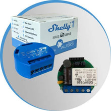 Carica l&#39;immagine nel visualizzatore di Gallery, Shelly 1 One - Relè Wireless, WiFi automazione domestica