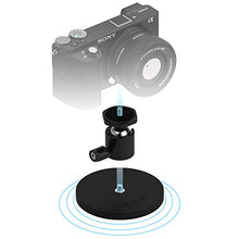 Carica l&#39;immagine nel visualizzatore di Gallery, Sabrent Rubber-Coated Magnetic Mount for Action Cam/Cameras and Small DSLR...