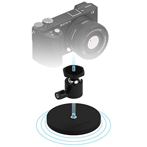 Sabrent Rubber-Coated Magnetic Mount for Action Cam/Cameras and Small DSLR...