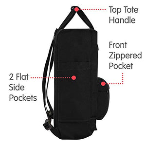 Fjallraven Re-Kånken, Zaino Unisex Taglia Unica (38 x 27 x 13 cm), Black