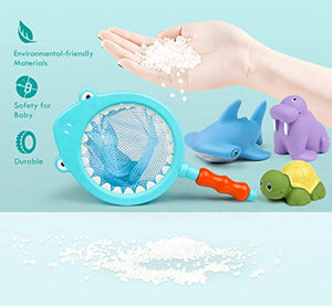 Lehoo Castle Giocattoli da Bagnetto per Bambini,8pcs Pupazzetti Il Bagno...