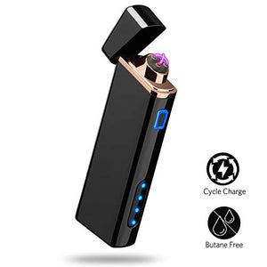 Accendino Elettrico, USB Ricaricabile Antivento... - Ilgrandebazar