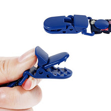 Carica l&#39;immagine nel visualizzatore di Gallery, Lictin 5 PCS Clip Per Ciuccio Catena Pulsante Fisso Regolare La Verde - Ilgrandebazar