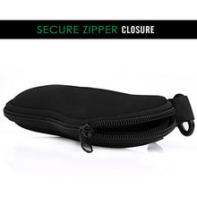Carica l&#39;immagine nel visualizzatore di Gallery, MoKo Astuccio per Occhiali da Sole, Custodia Portatile a [1 pacco], A-Nero - Ilgrandebazar