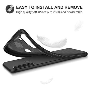 iBetter per Xiaomi Redmi Note 8T Cover, Ultra Sottile di Gomma, Custodia Nero - Ilgrandebazar