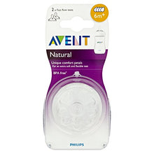 Carica l&#39;immagine nel visualizzatore di Gallery, Philips Avent Natural SCF654/27 Tettarelle Flusso Veloce, 3 Fori 6 Mesi+ - Ilgrandebazar