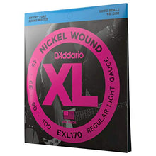 Carica l&#39;immagine nel visualizzatore di Gallery, D&#39;Addario EXL170 Set Corde Basso EXL - Ilgrandebazar