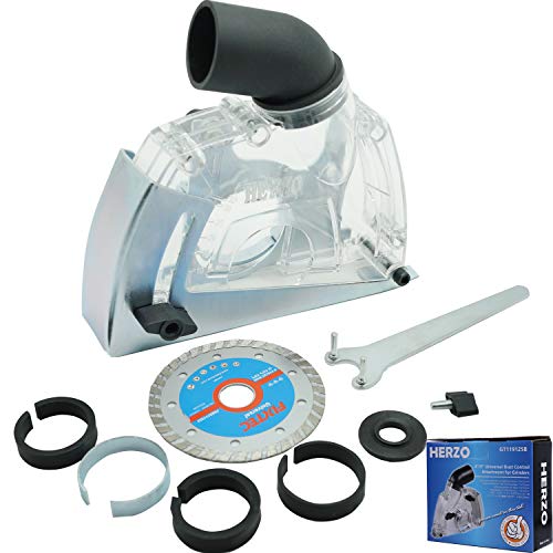HERZO Cuffia Aspirazione con Slitta 115/125 mm - Ilgrandebazar