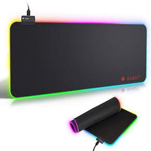 Carica l&#39;immagine nel visualizzatore di Gallery, Tappetino Mouse Gaming, RGB Grande Pad 10 Effetti Luce XXL 800 x 300