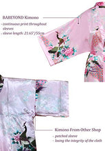 Carica l&#39;immagine nel visualizzatore di Gallery, BABEYOND Vestaglia Kimono Donna Lungo Pigiama Blu Scuro - Ilgrandebazar