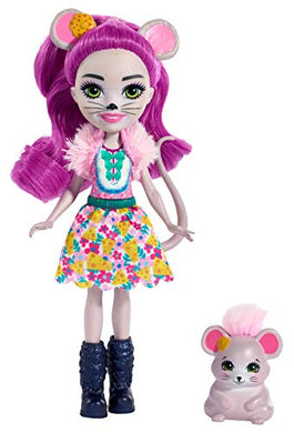 Enchantimals- Mayla Il Topolino con Amico Cucciolo, Bambola da 15 cm con... - Ilgrandebazar