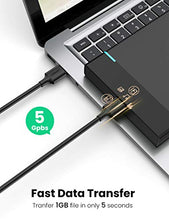 Carica l'immagine nel visualizzatore di Gallery, UGREEN Cavo USB 3.0 Tipo A Maschio a A Super Speed 5Gbps 0,5M