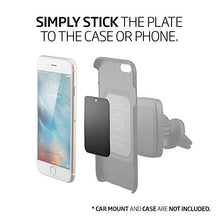 Carica l'immagine nel visualizzatore di Gallery, ivoler [8 Pezzi] Calamita per Cellulare Auto, Super Adesivo 3M piastrine Nero