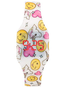Orologio digitale a LED KIDDUS per bambini, ragazze, adulti. 01 Unicorno - Ilgrandebazar