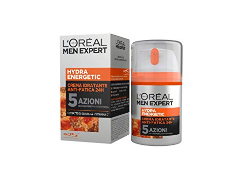 L'Oréal Paris Men Expert Crema Viso Uomo Idratante Anti-Fatica Hydra... - Ilgrandebazar