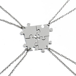 Elegant Rose, set di 4 collanine dell’amicizia, con ciondolo a forma di... - Ilgrandebazar