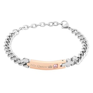 Zysta Braccialetto d'Amore Bracciali per Coppia lovers lui & lei...