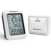 Carica l&#39;immagine nel visualizzatore di Gallery, ThermoPro TP60S Termometro Igrometro da Interno Esterno Misuratore di - Ilgrandebazar