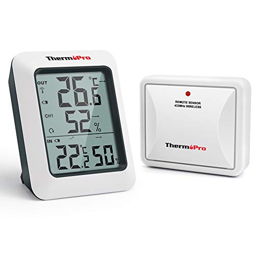 ThermoPro TP60S Termometro Igrometro da Interno Esterno Misuratore di - Ilgrandebazar