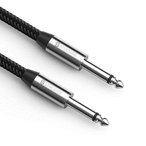 Syncwire Cavo Jack 6.35mm Stereo - 3M Chitarra Cavi a 6.35mm...