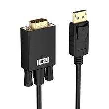 Carica l'immagine nel visualizzatore di Gallery, ICZI Cavo DisplayPort a VGA 1 m, Adattatore DP Maschio a Maschio, 1 metro - Ilgrandebazar