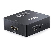 Carica l&#39;immagine nel visualizzatore di Gallery, QGECEN Convertitore da RCA a HDMI, Adattatore Supporta PAL/NTSC...