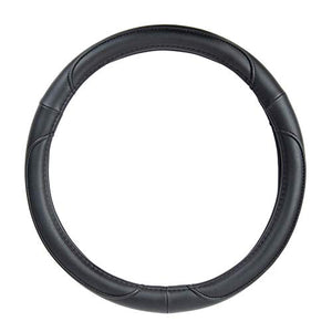 AmazonBasics - Coprivolante in finta pelle, 38 cm, nero Nero - Ilgrandebazar
