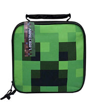Carica l'immagine nel visualizzatore di Gallery, Borsa bambini Minecraft Creeper viso per bambini/ragazzi Lunch Box School