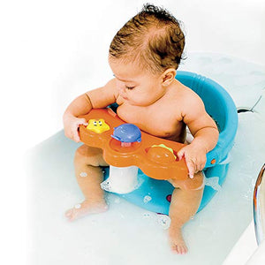 Foppapedretti Tuffetto Seggiolino da Bagno, Arancio Azzurro